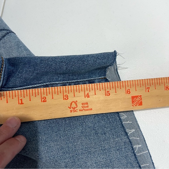 NWT Judy Blue High Waist Cut Off Denim Jean Shorts XL Style JB15276 Light Wash - Picture 13 of 13